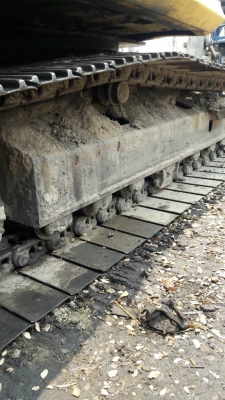 ขายรถแบคโฮ KOMATSU PC160-8 เดิมๆเอวแน่นโซ่หนาไฟฟ้าเต็ม