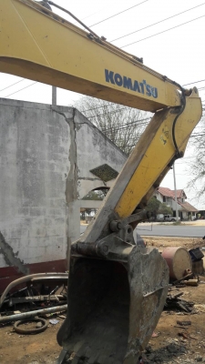 ขายรถแบคโฮ KOMATSU PC160-8 เดิมๆเอวแน่นโซ่หนาไฟฟ้าเต็ม