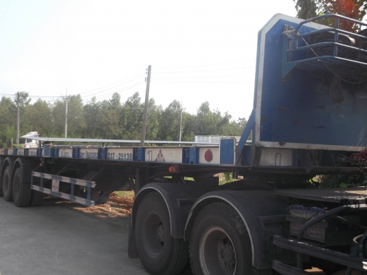 ขายหางพื้นเรียบ 3 เพลา ปี 53 ยาว 12.40 เมตร มีหลายหาง อู่เสรีชัย , เอสที ทะเบียนพร้อม ขายหางพื้นเรียบ 3 เพลา ปี 53 ยาว 12.40 เมตร มีหลายหาง อู่เสรีชัย , เอสที ทะเบียนพร้อม