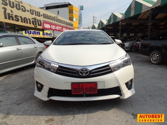 TOYOTA ALTIS 1.8 S esport ปี 2014