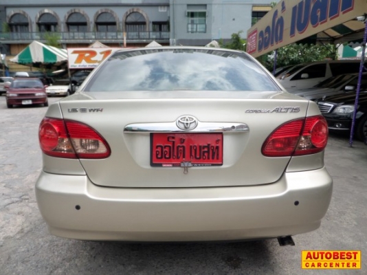 TOYOTA ALTIS 1.6E AT ปี 2004