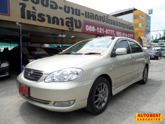 TOYOTA ALTIS 1.6E AT ปี 2004