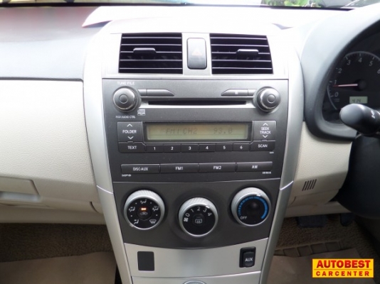 TOYOTA ALTIS 1.6E AT CNG ปี 2012