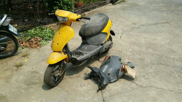 Suzuki let50cc4จังหวะ เอาไปปั้นใหม่หรือทำเป็นอะไหล่