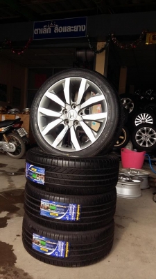 ขายล้อแม็ก civic fd mc 17" ยางใหม่ปี15 สนใจติดต่อ ตาเล็ก ล้อและยางครับ 081-3747940