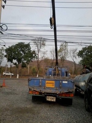 รถ 6 ล้อ ISUZU NPR ติดเครน 2.9 ตัน เครื่อง 115 แรง