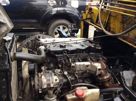 รถ 6 ล้อ ISUZU NPR ติดเครน 2.9 ตัน เครื่อง 115 แรง