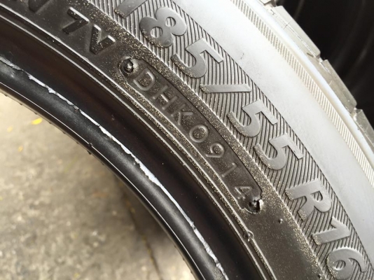 ขายยาง BRIDGESTONE ECOPIA EP200 185-55-16 ปี14 ยางประหยัดน้ำมัน หนึบนุ่มเงียบ ดอกหนาๆ ไม่มีปะ ชุดละ 3,900 บาท