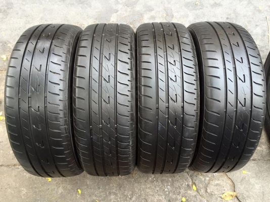 ขายยาง BRIDGESTONE ECOPIA EP200 185-55-16 ปี14 ยางประหยัดน้ำมัน หนึบนุ่มเงียบ ดอกหนาๆ ไม่มีปะ ชุดละ 3,900 บาท