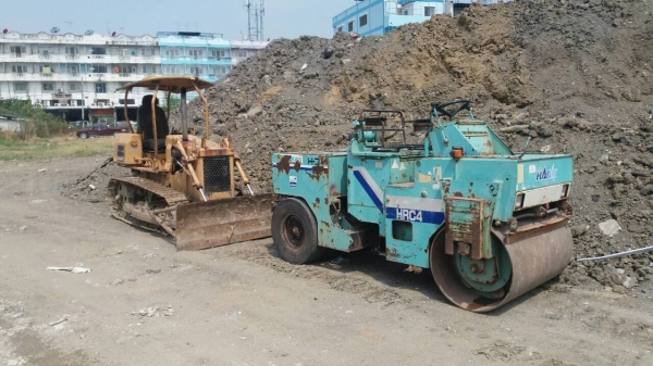 ขายคู่แทรคเตอร์+รถบด