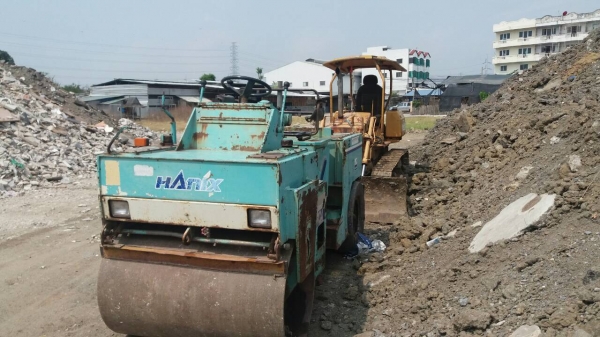 ขายคู่แทรคเตอร์+รถบด