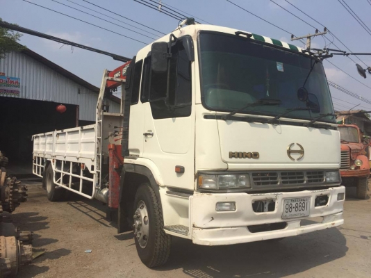 ขาย6ล้อ ฮีโน่เปอเฟีย เครน ยูนิก5 ตัน 5ปอก 4ชัก