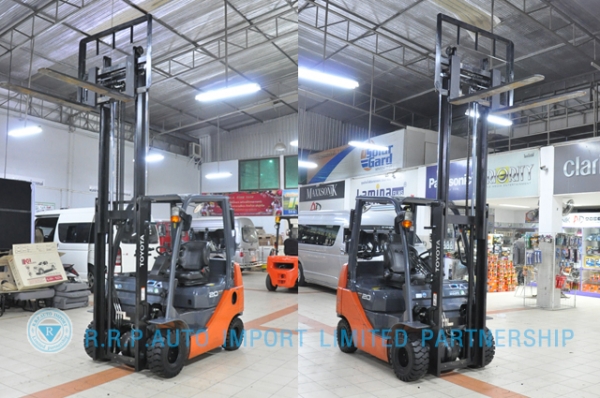 ขายรถโฟล์คลิฟท์มือสอง TOYOTA รุ่น 8FG20-30269 ราคา 295,000 บาท นำเข้าจากประเทศญี่ปุ่น 100\% ไม่เคยใช้งานในไทย