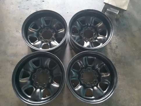 ล้อกะทะผ่า Vigo 6/139 ขอบ16*7 ET-25 สภาพสวยๆ 1ชุด