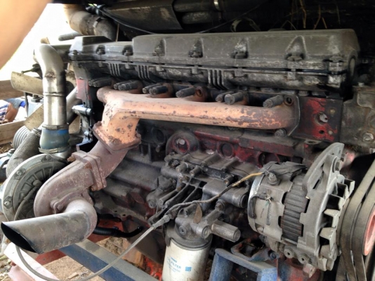 ขายไทยเส็งยนต์ เครื่อง Jo8c turbo แรง ตัวเดิน 200 ปั้ม ไดกิ้น 23 โซ่ใหม่ แทร็คเต็มหนา