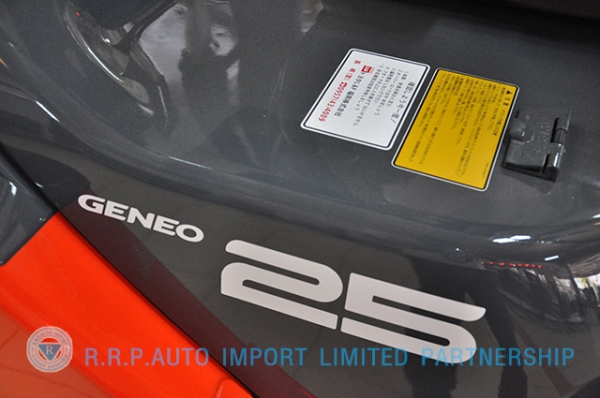 ขายรถโฟล์คลิฟท์มือสอง TOYOTA รุ่น 8FD25-34255 ราคา 580,000 บาท นำเข้าจากประเทศญี่ปุ่น 100\% ไม่เคยใช้งานในไทย