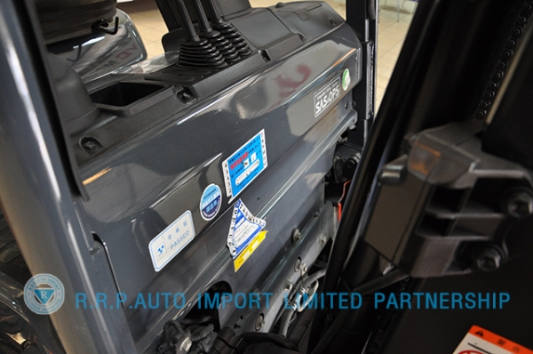 ขายรถโฟล์คลิฟท์มือสอง TOYOTA รุ่น 8FD25-34255 ราคา 580,000 บาท นำเข้าจากประเทศญี่ปุ่น 100\% ไม่เคยใช้งานในไทย