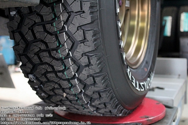 ยาง MONSTER TIRES ALL TERRAIN 265/70R16 ปี16 ราคาพิเศษ