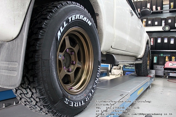 ยาง MONSTER TIRES ALL TERRAIN 265/70R16 ปี16 ราคาพิเศษ