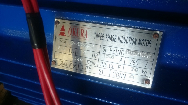 ขายปั๊มลม 500 ลิตร 10 HPไฟ 380 V.