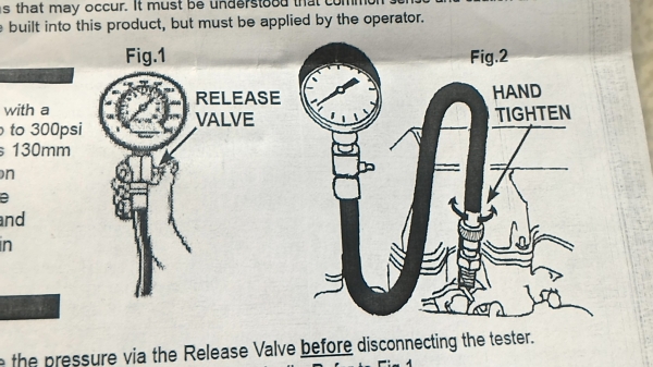 ชุดเครื่องมือเทสวัดทดสอบแรงอัดของกระบอกสูบในเครื่องยนต์ หรือนำไปใช้งานด้านอื่นๆที่ต้องการ