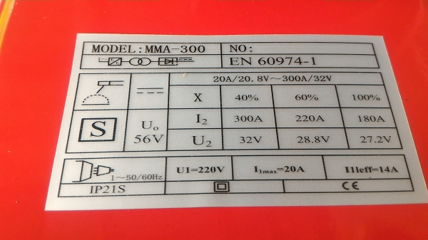 เครื่องเชื่อมพกพา แต่กระแสเชื่อมสูงมาก กว่าตัวใหญๆ ยี่ห้อ THAISUN ขนาดถึง  300 A. เป็นระบบ Inverter Welder จ่ายไฟฟ้าเชื่อมเป็นแบบ DC