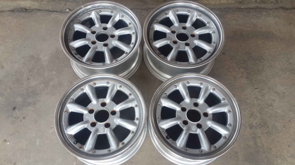 ล้อมิเนียม 2 ชิ้น japan ของ Speed Star รุ่น RS-eight ขอบ 16 5 รู 114 สวยๆเบาๆครับ