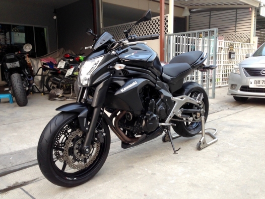 ((ดาวน์49000)) ขาย Kawasaki ER6N ปี2013 สภาพสวย ท่อเทอมิFull ราคา179000 บาท