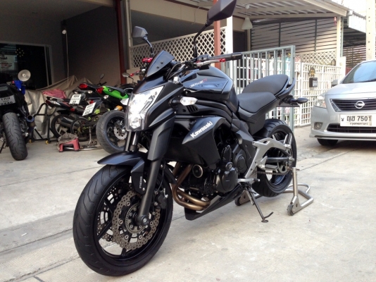 ((ดาวน์48000)) ขาย Kawasaki ER6N ปี2013 สภาพสวย วิ่ง1700 กิโลแท้ ราคา178000 บาท