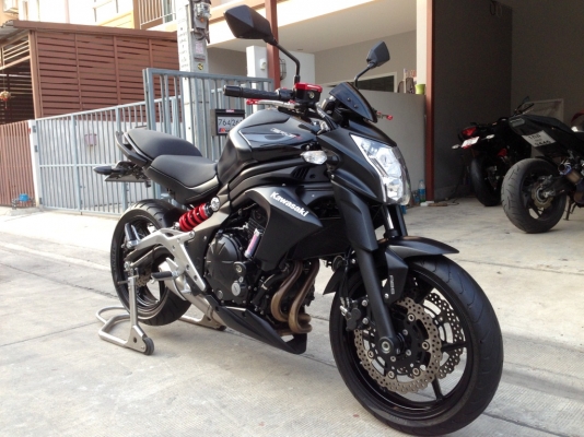 ((ดาวน์48000)) ขาย Kawasaki ER6N ปี2013 สภาพสวย วิ่ง1700 กิโลแท้ ราคา178000 บาท