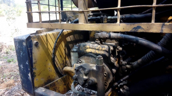 Komatsu PC120-3 เอกสารเล่มทะเบียน คอนโทนสั้น รถพร้อมใช้