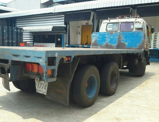 สิบล้อ ฮีโน่ FM3H195ปี38 พื้นเรียบ ช่วงยาว6.30ม สภาพพร้อมใช้งาน ทะเบียนพร้อมโอน