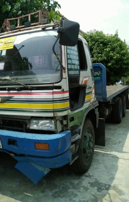 สิบล้อ ฮีโน่ FM3H195ปี38 พื้นเรียบ ช่วงยาว6.30ม สภาพพร้อมใช้งาน ทะเบียนพร้อมโอน