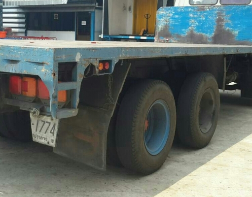 สิบล้อ ฮีโน่ FM3H195ปี38 พื้นเรียบ ช่วงยาว6.30ม สภาพพร้อมใช้งาน ทะเบียนพร้อมโอน