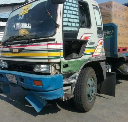 สิบล้อ ฮีโน่ FM3H195ปี38 พื้นเรียบ ช่วงยาว6.30ม สภาพพร้อมใช้งาน ทะเบียนพร้อมโอน