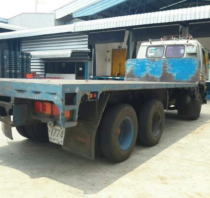 สิบล้อ ฮีโน่ FM3H195ปี38 พื้นเรียบ ช่วงยาว6.30ม สภาพพร้อมใช้งาน ทะเบียนพร้อมโอน