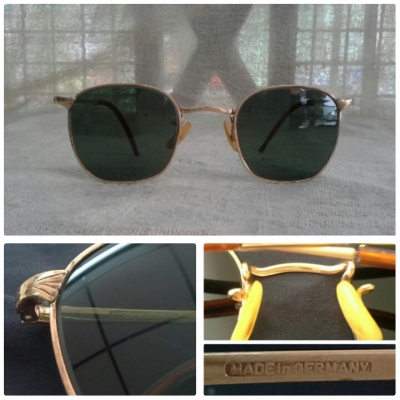 แว่นตาวินเทจโกลด์ฟิลด์ 50 Made in Germany 18K