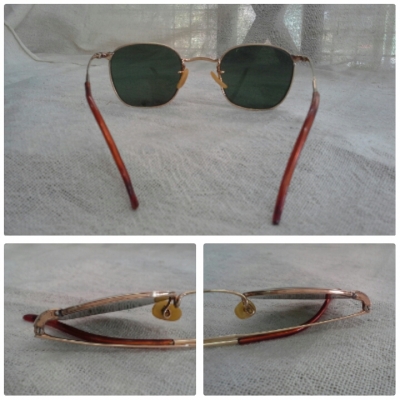 แว่นตาวินเทจโกลด์ฟิลด์ 50 Made in Germany 18K