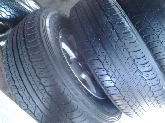 แม็กพร้อมยางขอบ16