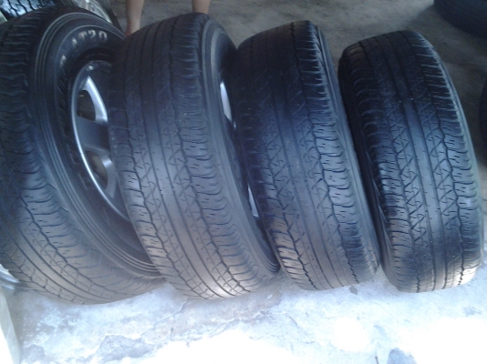 แม็กพร้อมยางขอบ16