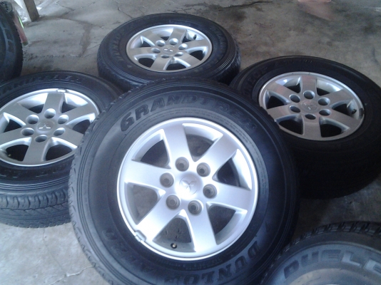 แม็กพร้อมยางขอบ16