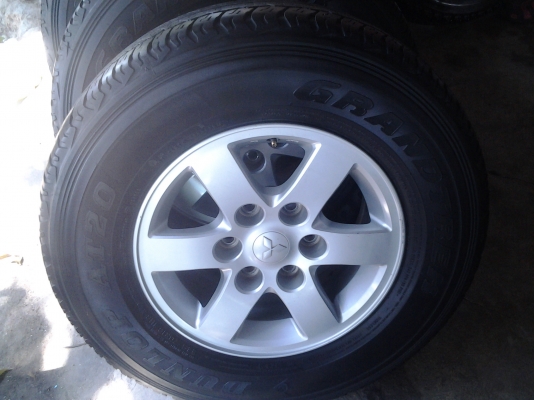 แม็กพร้อมยางขอบ16