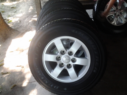 แม็กพร้อมยางขอบ16