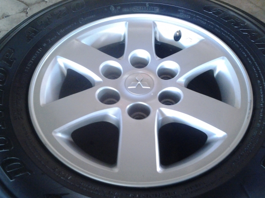 แม็กพร้อมยางขอบ16