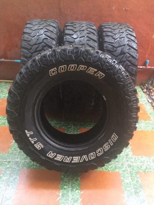 ยาง mud cooper stt 265/75/16 ปี 12 ยาง mud cooper stt 265/75/16 ปี 12