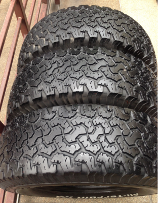 ยาง BF Goodrich 265 75 16 ปี11 ดอกเต็ม ไม่มีปะ จำนวน 3เส้น ราคาไม่แพง