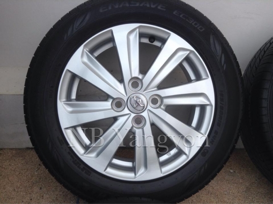 ล้อแม็ก Vios, Yaris ขอบ15 พร้อมยาง 185-60-15 ปี15