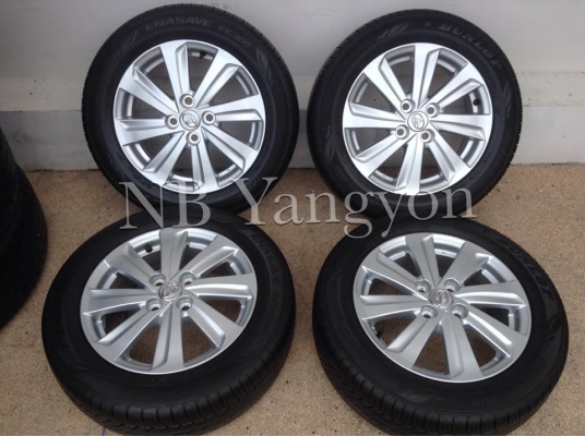 ล้อแม็ก Vios, Yaris ขอบ15 พร้อมยาง 185-60-15 ปี15