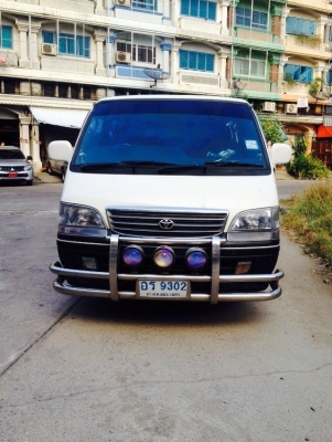 (ขายสด 129,000 ฿.) Toyota Hiace โฉมหัวจรวด ปี&#039;97 เครื่อง 1JZ+LPG