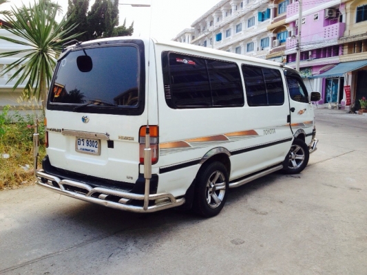 (ขายสด 129,000 ฿.) Toyota Hiace โฉมหัวจรวด ปี&#039;97 เครื่อง 1JZ+LPG